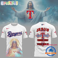 Texas Rangers Jesus First Limited Edition 3D Shirt