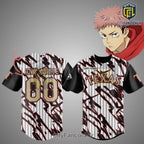 Texas Rangers Jujutsu Kaisen Custom Baseball Jersey 2026