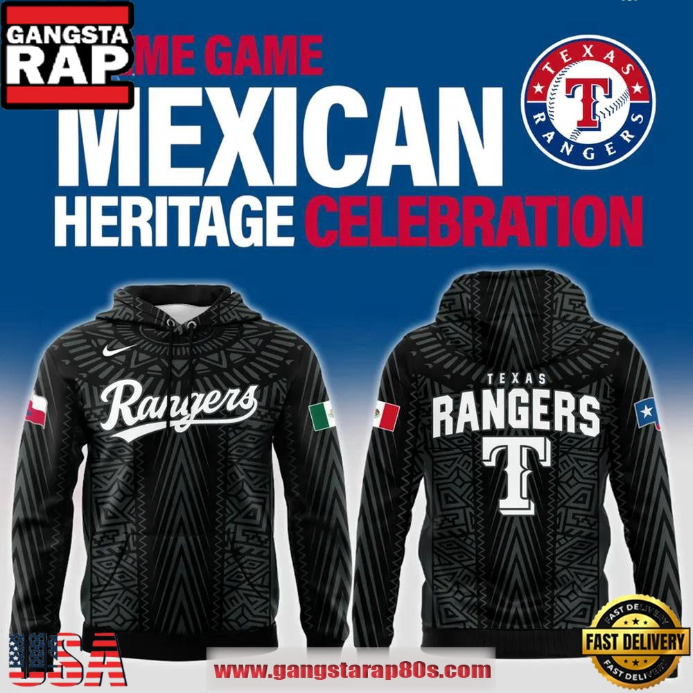 Texas Rangers Mexican Heritage Celebration Limited Edition Hoodie