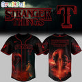 Texas Rangers Stranger Things 2025 Baseball Jersey