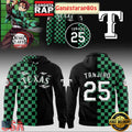 Texas Rangers x Demon Slayer Tanjiro Unisex Hoodie