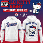Texas Rangers x Hello Kitty Night 2026 Limited Edition Hoodie T-Shirt
