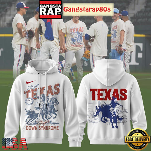 Texas Rangers x The Burger Family Foundation Unisex Hoodie