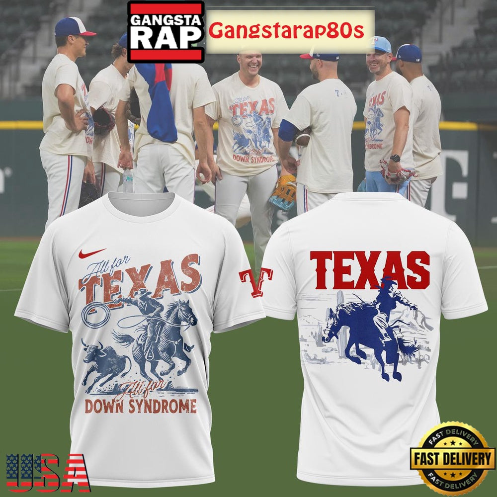 Texas Rangers x The Burger Family Foundation Unisex Hoodie