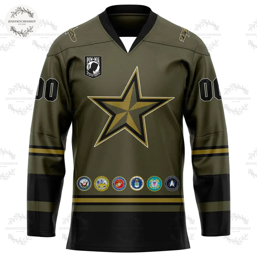 Texas Stars 2025-26 Military Appreciation Limited Hockey Jersey