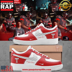 Texas Tech Football Custom Air Force 1 Running Sneakers Shoes