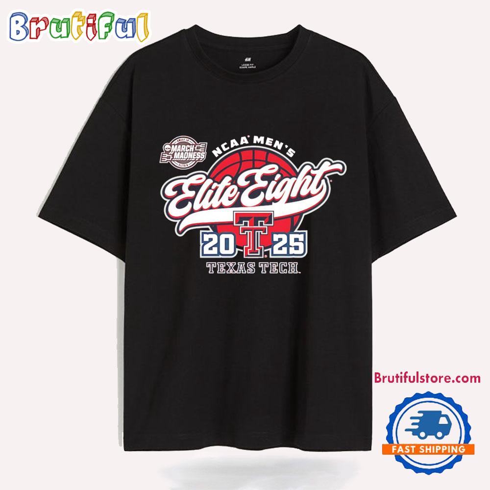 Texas Tech Red Raiders 2025 Elite 8 March Madness T Shirt