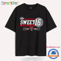 Texas Tech Red Raiders 2025 Ncaa Men’s Basketball Sweet 16 Brackets T Shirt