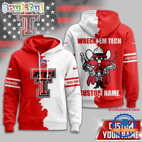 Texas Tech Red Raiders 2025 NCAA Warrior Spirit Personalized Hoodie Shirt
