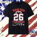 Texas Tech Red Raiders 2026 Big 12 Regular Season Champions Softball T Shirt