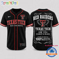 Texas Tech Red Raiders 2026 NCAA For Life Fan Pride Baseball Jersey Shirt