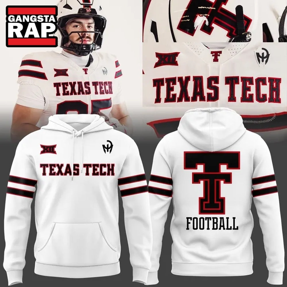 Texas Tech Red Raiders Football 2026 New Season Hoodie T-Shirt