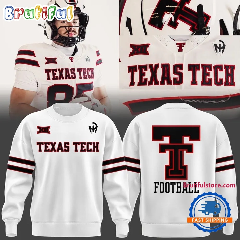 Texas Tech Red Raiders Football 2026 New Season Hoodie T-Shirt