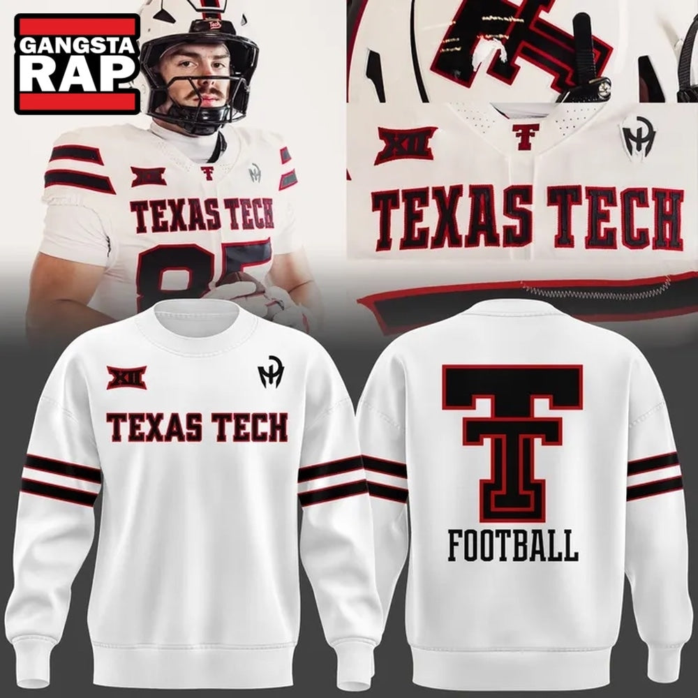 Texas Tech Red Raiders Football 2026 New Season Hoodie T-Shirt