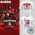 Texas Tech Red Raiders Football BIG 12 CONFERENCE CHAMPIONS T Shirt
