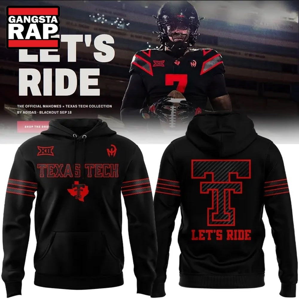 Texas Tech Red Raiders Football Let’s Ride 2026 Limited Edition Hoodie T-Shirt