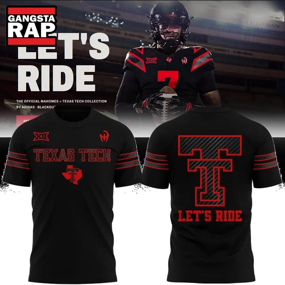 Texas Tech Red Raiders Football Let’s Ride 2026 Limited Edition Hoodie T-Shirt
