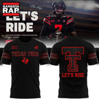 Texas Tech Red Raiders Football Let’s Ride 2026 Limited Edition Hoodie T-Shirt