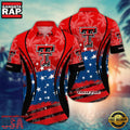 MLB Texas Tech Red Raiders Team Logo Hot Summer Aloha Hawaiian Shirt