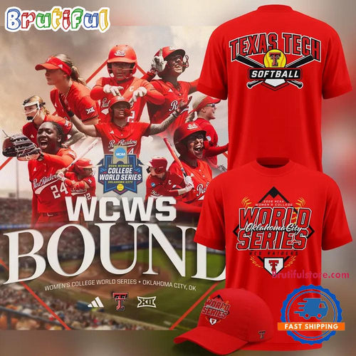 Texas Tech Red Raiders Softball Women’s College World Series 2026 Limited T Shirt