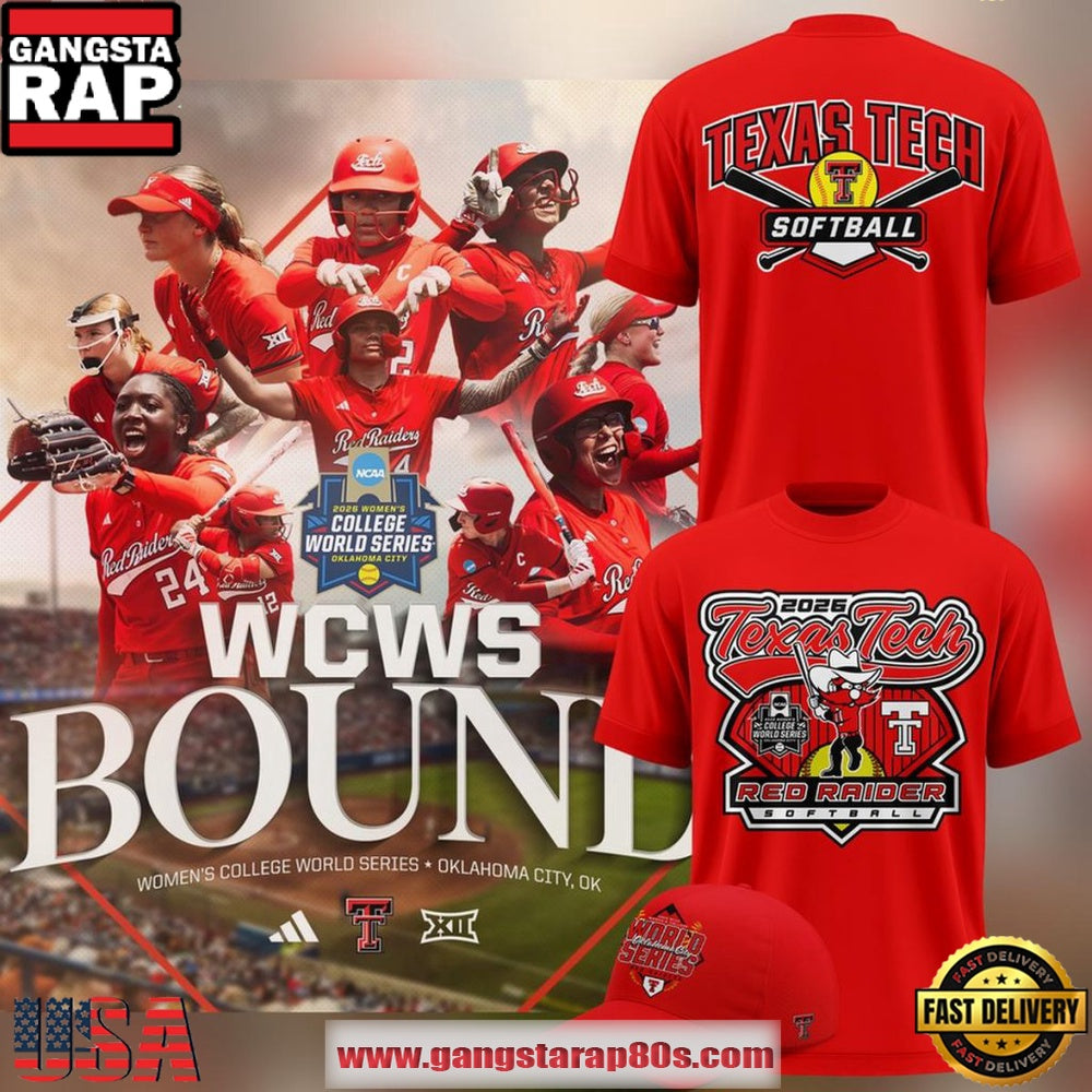 Texas Tech Softball Women’s College World Series 2026 Unisex T-Shirt