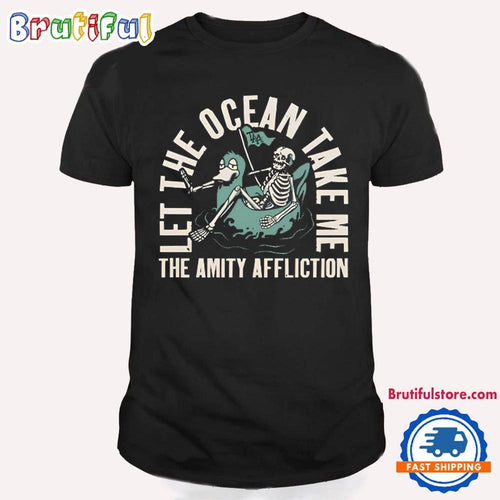 The Amity Affliction Let The Ocean Take Me Mermaid T Shirt