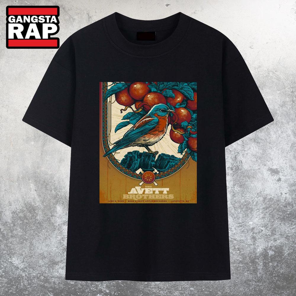 The Avett Brothers At Beak And Skiff Apple Orchard On Jun 6 2025 T Shirt