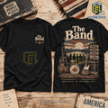 The Band Rock Music Roadside Black Shirt