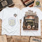 The Band Rock Music Roadside Black Shirt