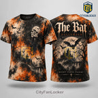 The Bat Moonlit Castle Halloween T-Shirt