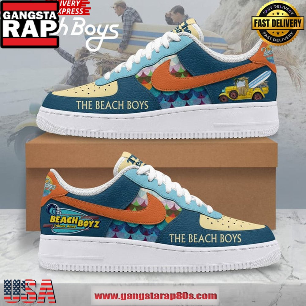 The Beach Boys Nike Special Edition Air Force 1 Running Sneakers Shoes