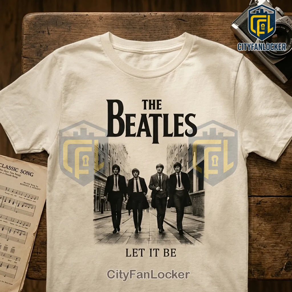 The Beatles In My Life White Cotton T-Shirt
