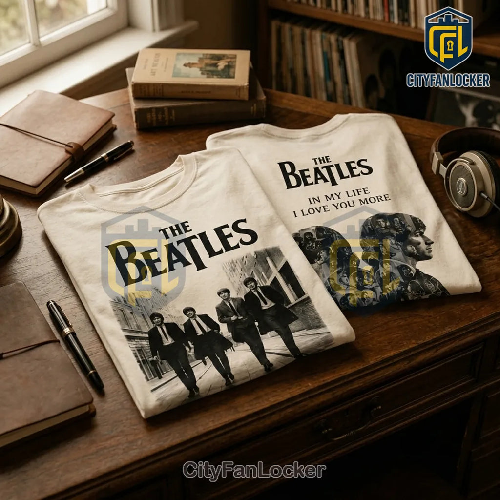 The Beatles In My Life White Cotton T-Shirt