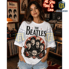 The Beatles Vintage Tribute Premium Tri Blend T-Shirt
