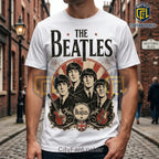 The Beatles Vintage Tribute Premium Tri Blend T-Shirt