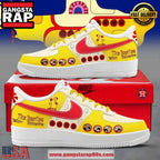 The Beatles Yellow Submarine Air Force 1 Running Sneakers Shoes