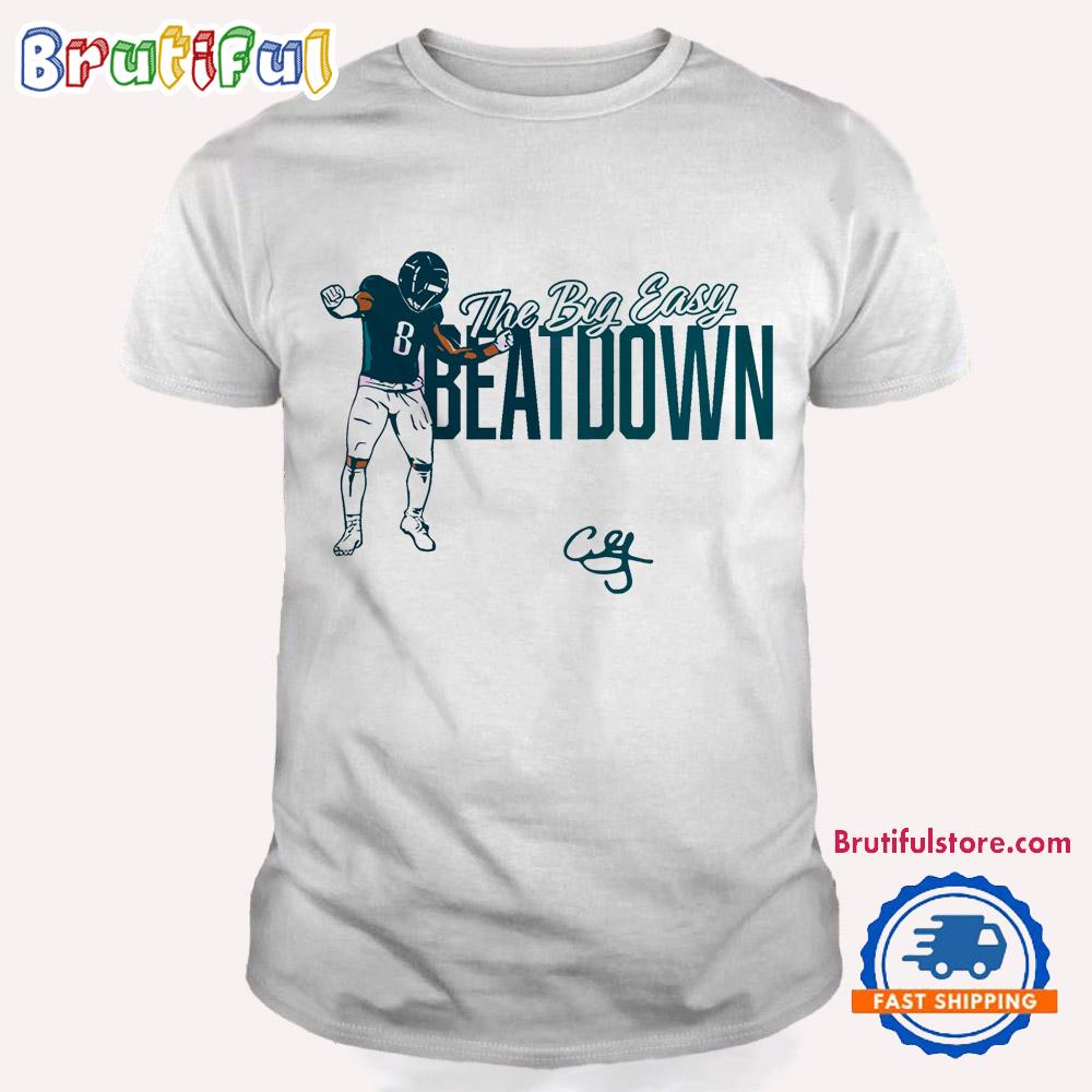 The Big Easy Beatdown C J Gardner Johnson Eagles T Shirt