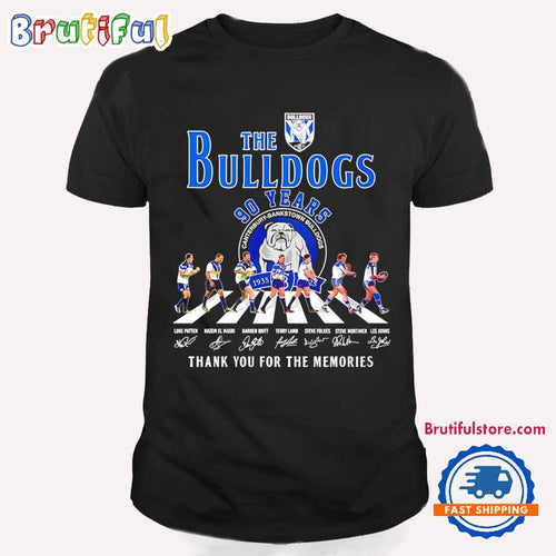 The Bulldogs 90th Anniversary 1935-2025 Thank You T Shirt