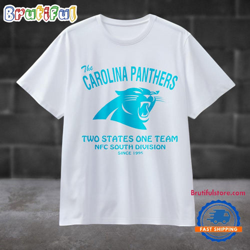 The Carolina Panthers Football Two States One Team T Shirt