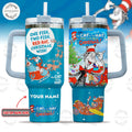 The Cat In The Hat Custom For Kid Name Tumbler