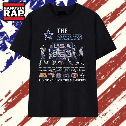 The Cowboys Legends Signatures Abbey Road Graphic T Shirt