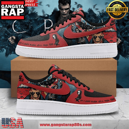 The Crow Tribute Limited Edition Air Force 1 Sneakers Shoes