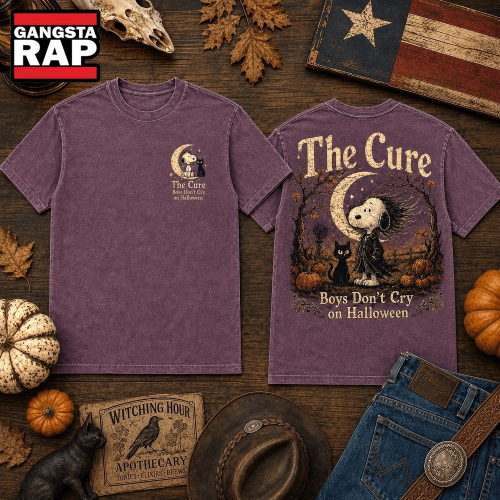 The Cure Boys Don’t Cry Halloween Moon 3D Shirt