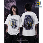 The Cure Melancholy In Bloom Illustrated White Cotton T-Shirt