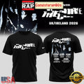 The Cure UK & Ireland Summer 2026 Limited Edition 3D Shirt