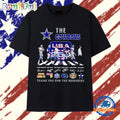 The Dallas Cowboys Thank You for the Memories Signature T Shirt