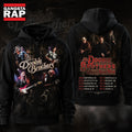 The Doobie Brothers Rock Band Clothes Concert Tour Zip Hoodie , Music Trend Shirt