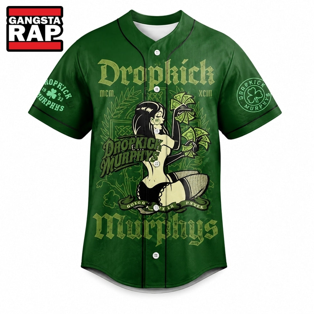 The Dropkick Murphys Do Or Die Going Out In Style Baseball Jersey