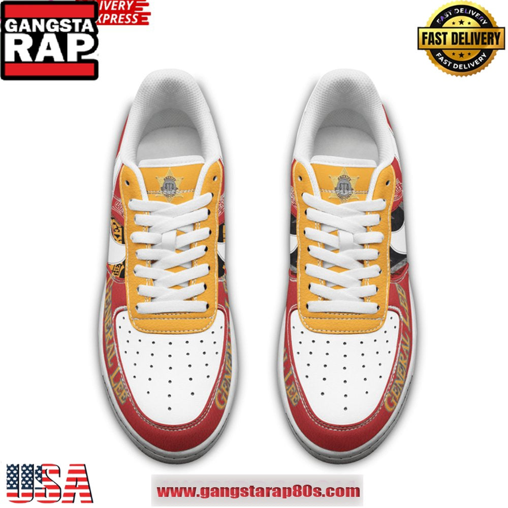 The Dukes of Hazzard Limited Edition Air Force 1 Sneakers Shoes