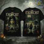 The Exorcist Horror Halloween Black T-Shirt 2026